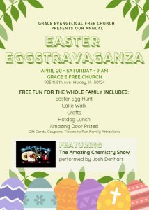 Easter Eggstravaganza cross
