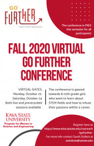 Go Further Flyer Fall 2020