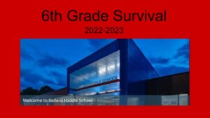 6th Grade Survival 22 23