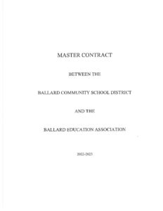 FY23 Master Contract