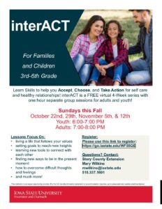 Story CO VIRTUAL interAct October Flyer